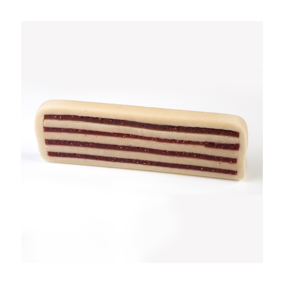 Turrón mazapán frambuesa