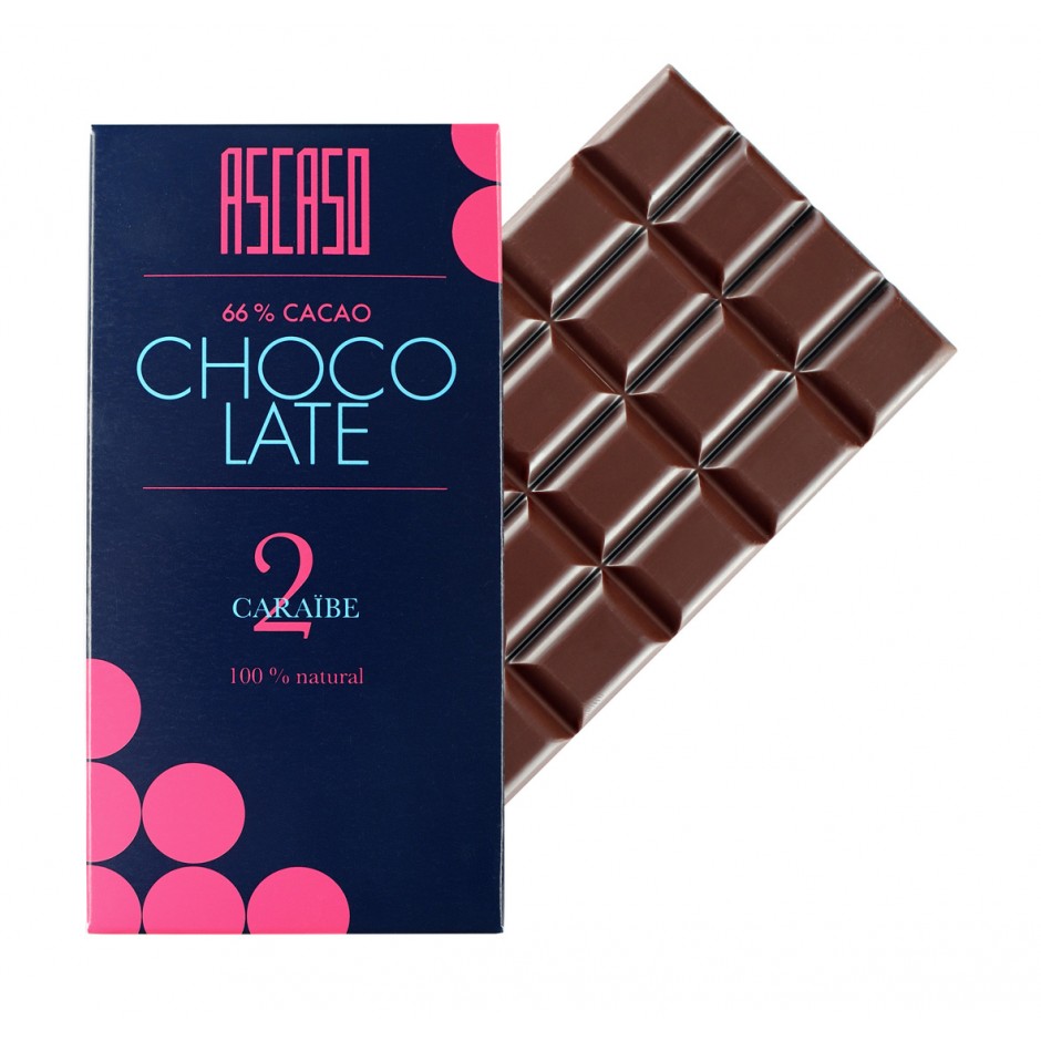 Chocolate 66% Caraïbe Nº 2